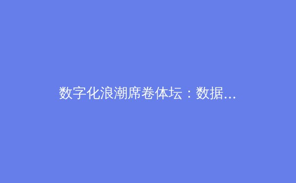 数字化浪潮席卷体坛：数据革命如何重塑现代体育竞技格局 - 2